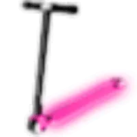 Neon Pink Scooter
