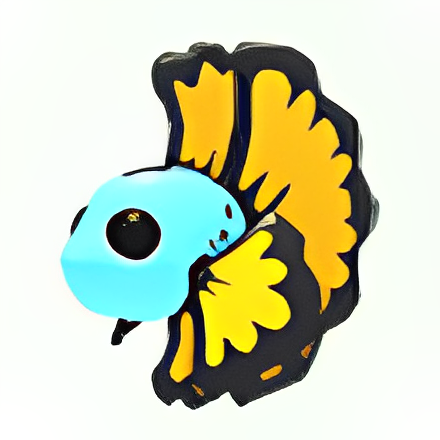 Blue Betta Fish (Normal)