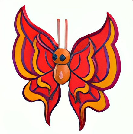 Vermillion Butterfly (Normal)