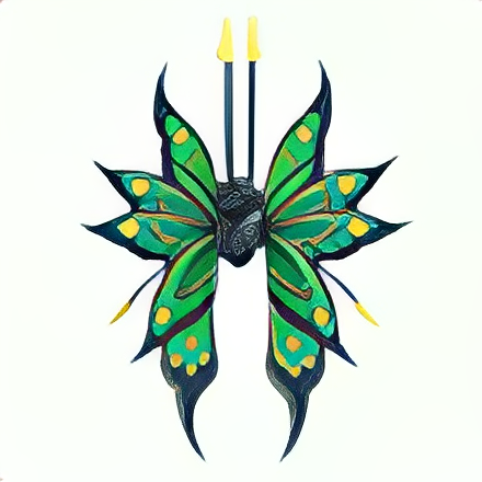 2025 Birthday Butterfly (Neon FR)