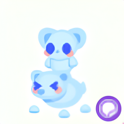 Frostbite Bear and Cub Animated Sticker