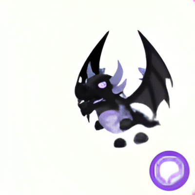 Shadow Dragon Animated Sticker