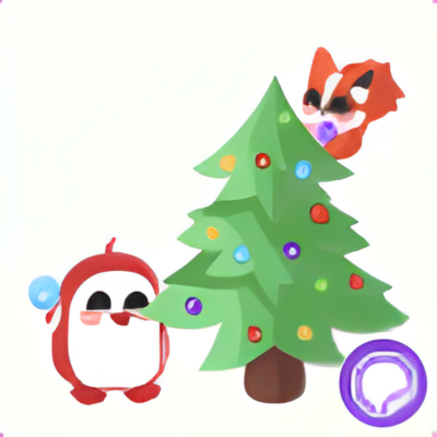 Tree Decorating Animated Sticker