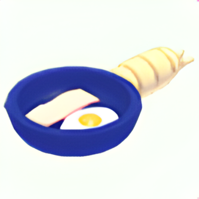 Bacon and Eggs Throw Toy